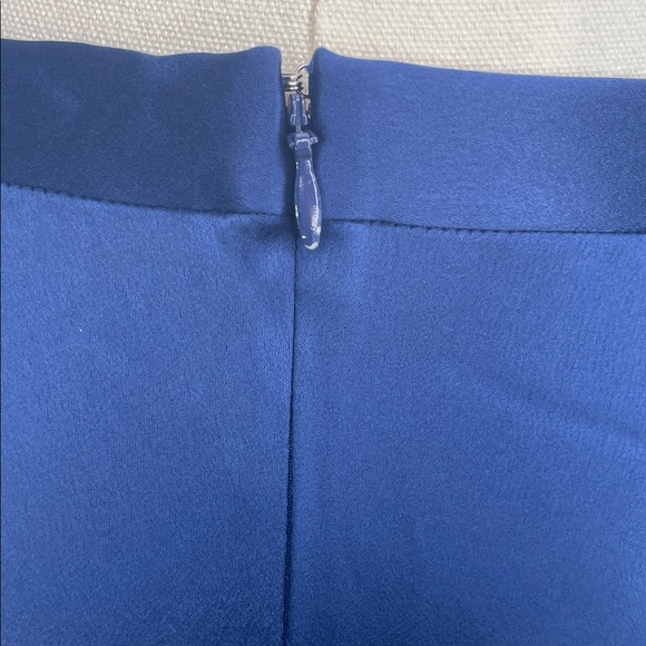 Polo Ralph Lauren Satin cobalt MAXI Skirt, 0 - Picture 11 of 14